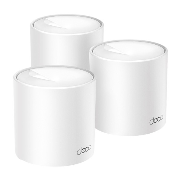 TP-Link Deco X10 AX1500 Wi-Fi 6 mesh-router (3 stk.) billede 1