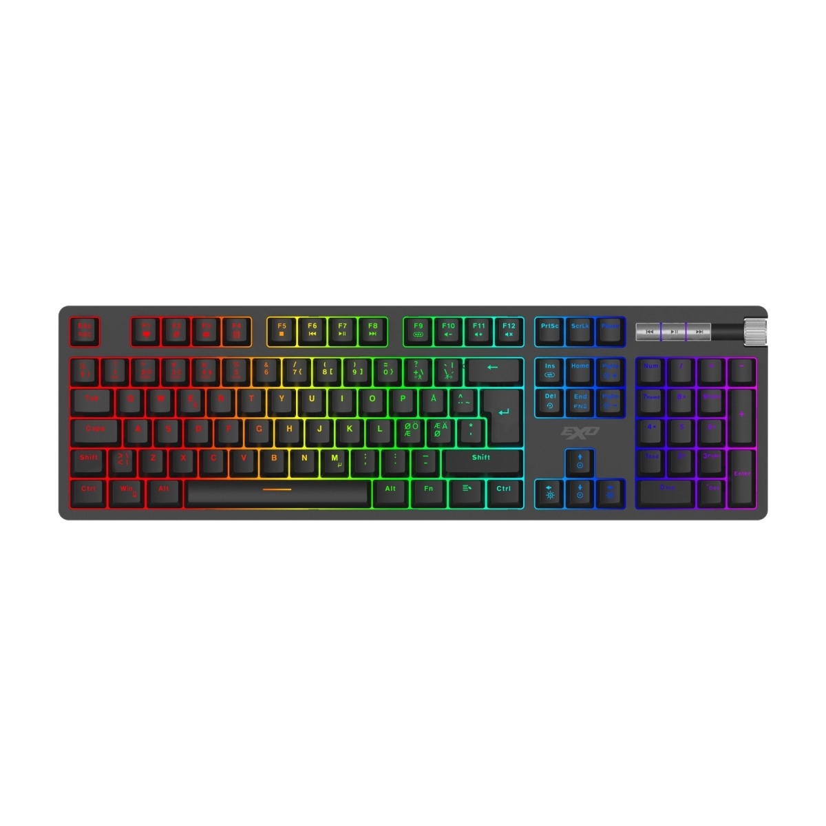 Exe Monarc mekanisk RGB gaming tastatur billede 1