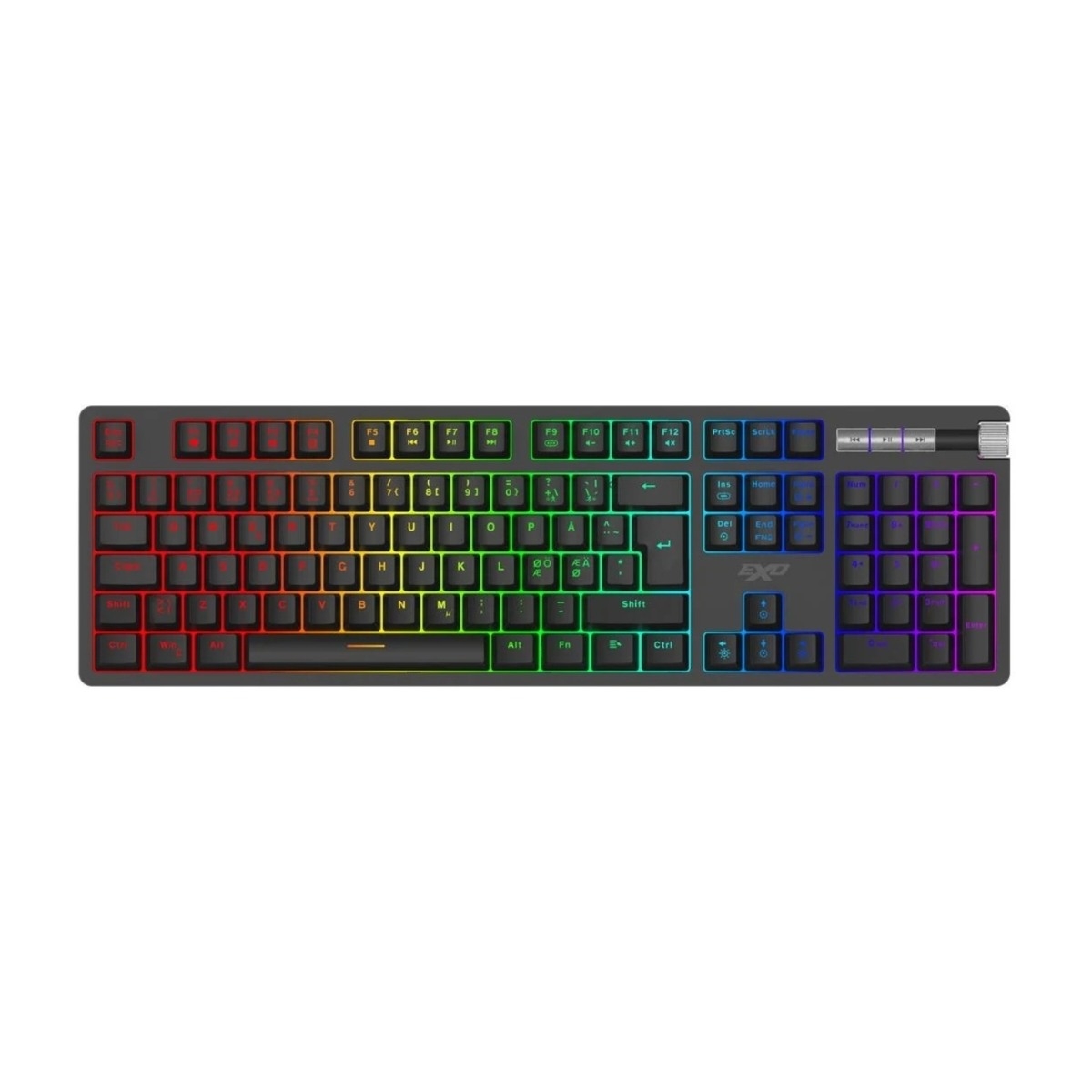 Exe Monarc mekanisk RGB gaming tastatur billede 2