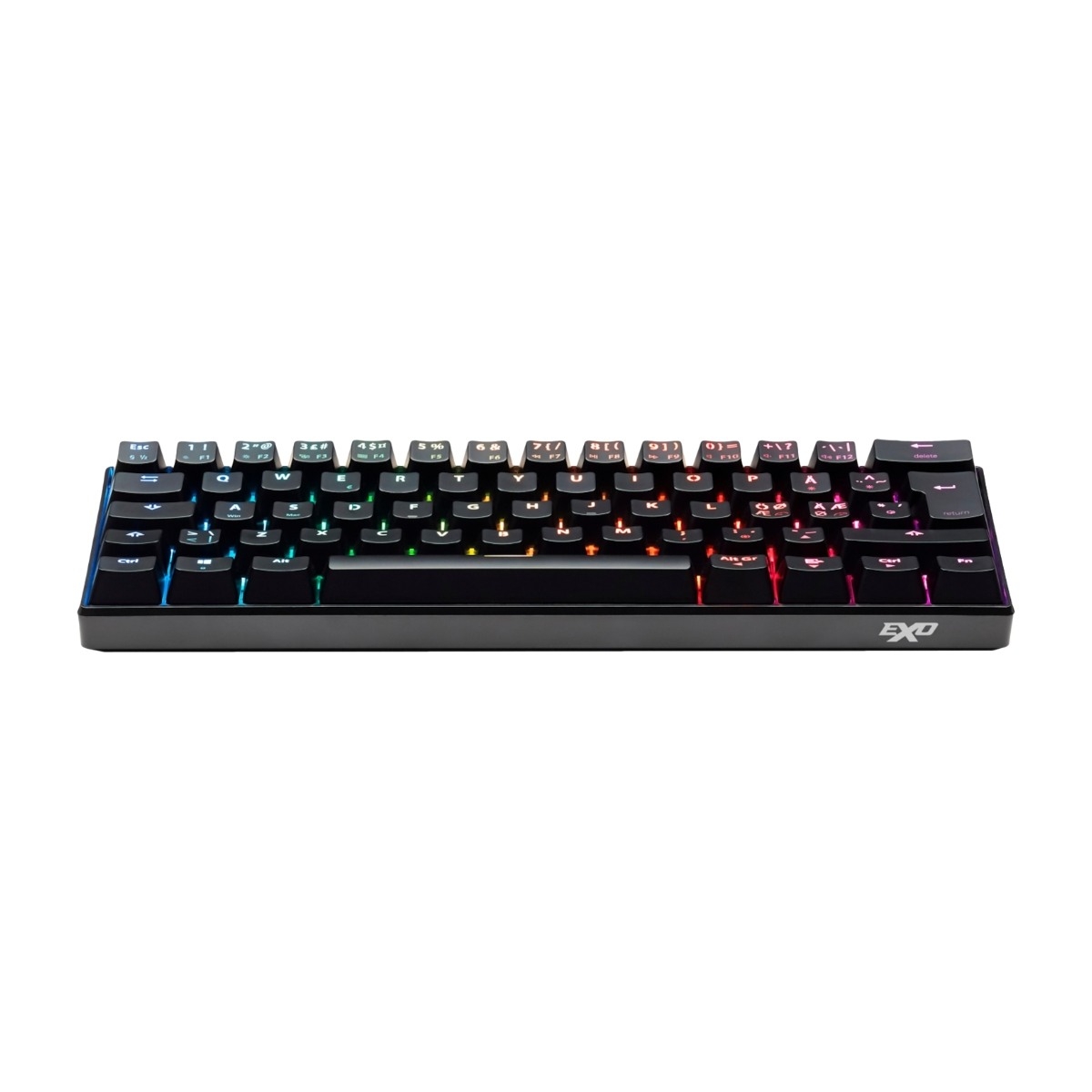 Exe Rascal Mini mekanisk RGB gaming tastatur billede 3