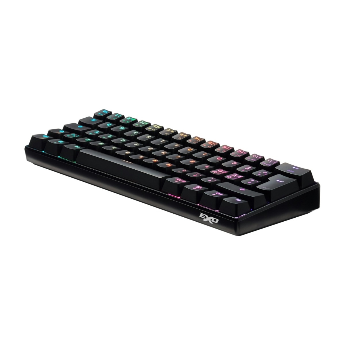Exe Rascal Mini mekanisk RGB gaming tastatur billede 2