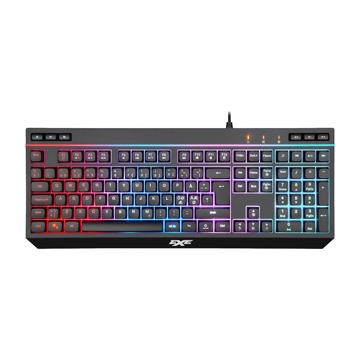 Exe Roamer gaming tastatur billede 1