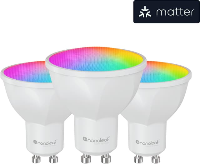 Nanoleaf Essentials Matter LED-pære GU10 (3-pak) billede 1