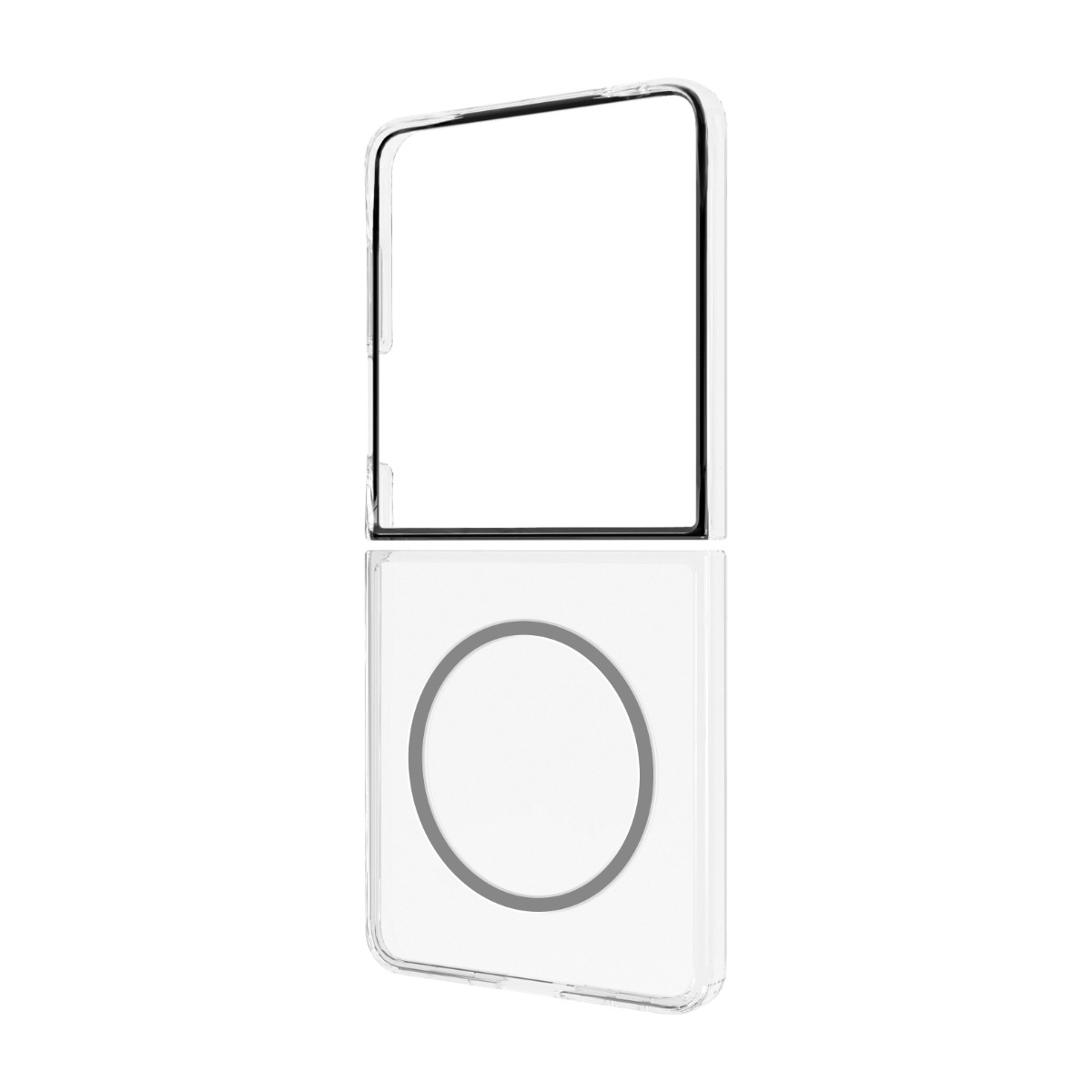 Samsung Galaxy Flip7 Clear Magnet cover, gennemsigtige billede 1