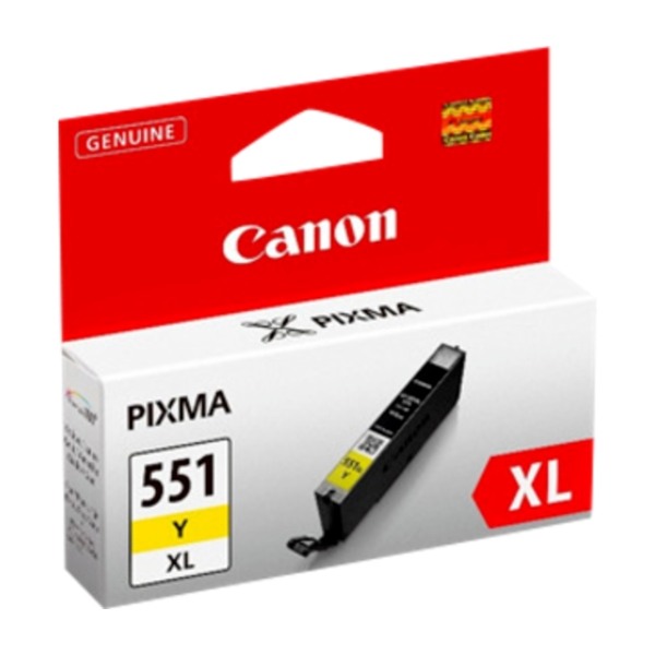 Canon CLI-551 Xl, gul blækpatron billede 2