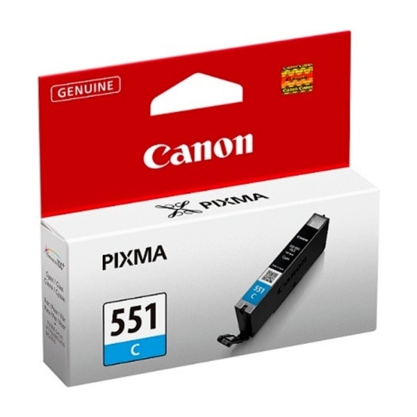 Canon CLI-551, cyan blækpatron billede 4