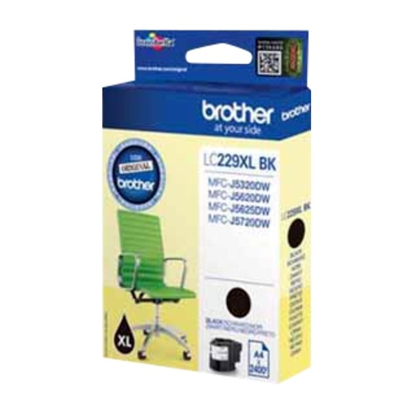 Brother LC-229XLBK blækpatron 1 stk Original, sort billede 2