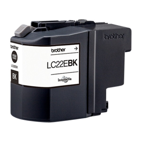 Brother LC-22EBK blækpatron 1 stk Original, sort billede 1