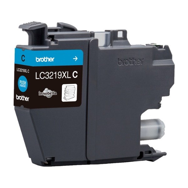 Brother LC3219XLC blækpatron, cyan billede 2