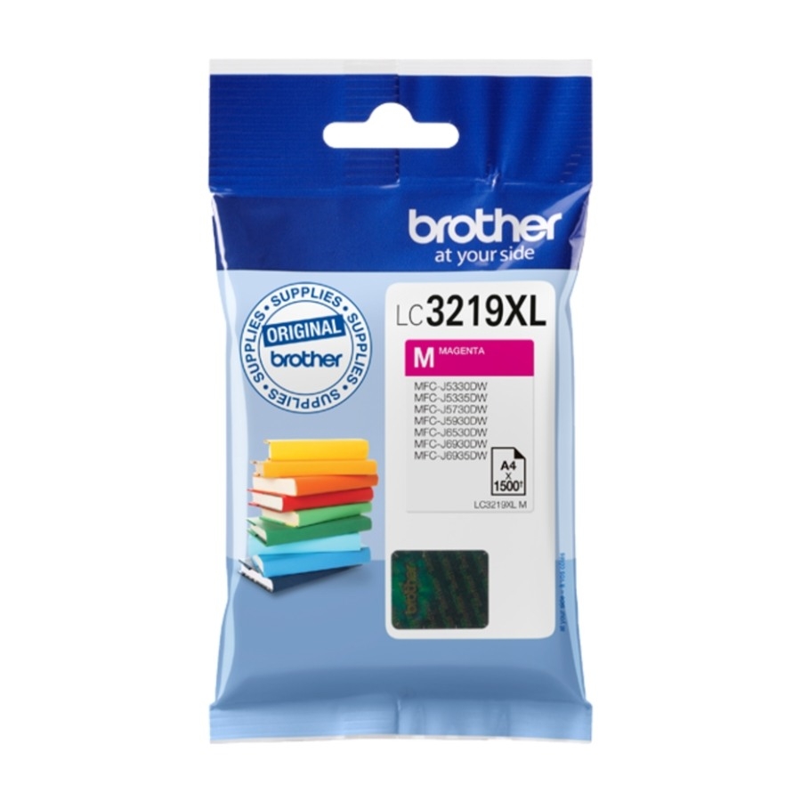 Brother LC3219XLM blækpatron, magenta billede 2