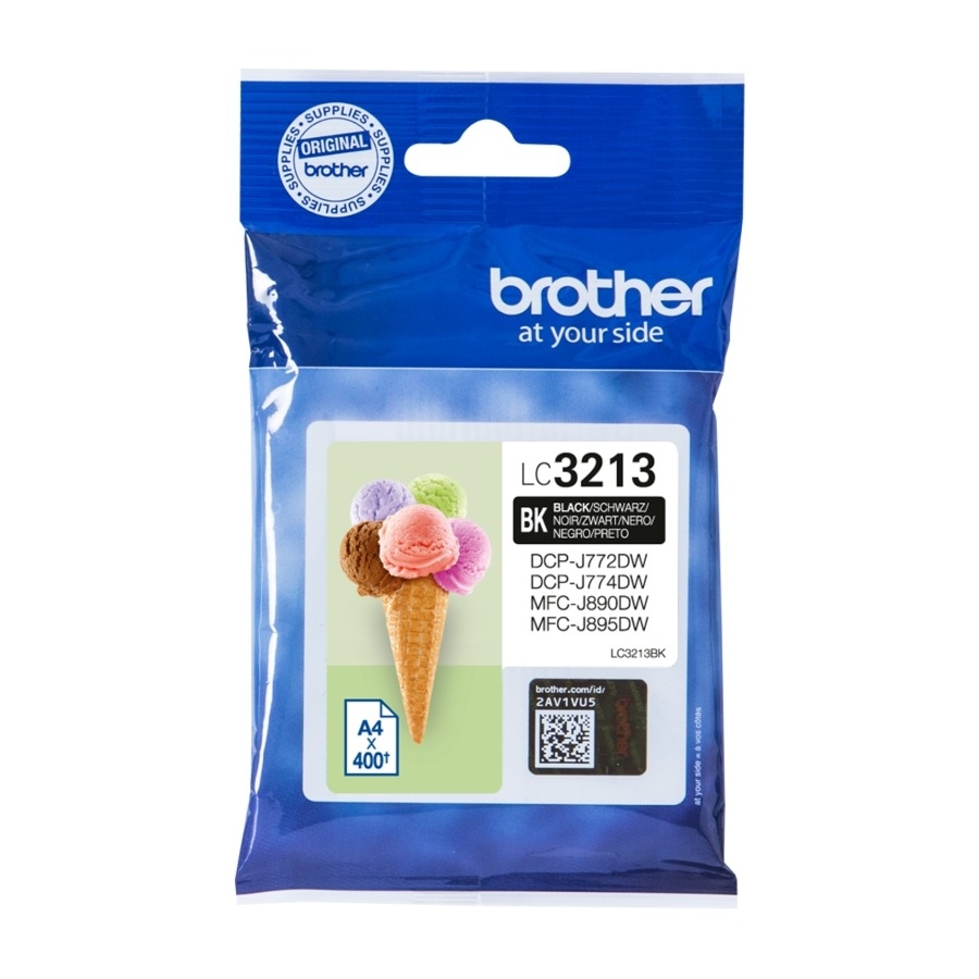 Brother LC-3213BK blækpatron Original Højt (Xl) Udbytte, sort billede 1