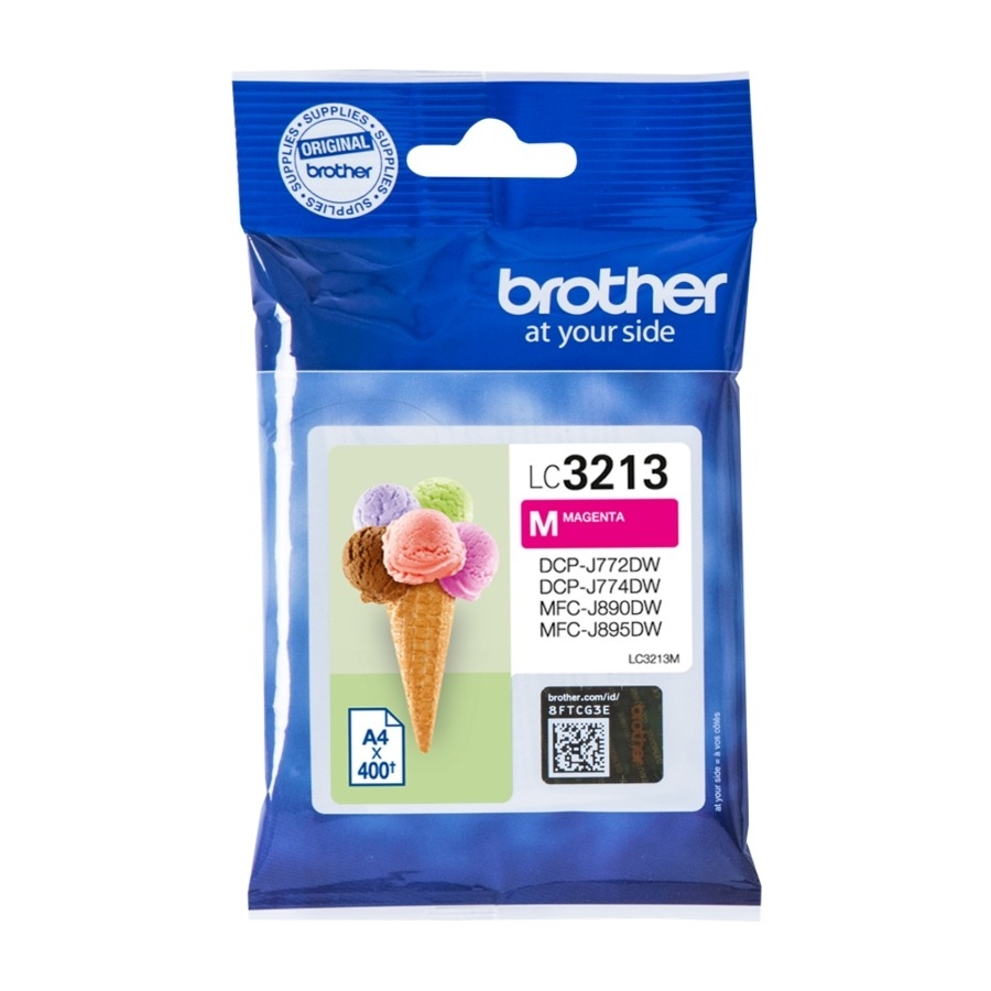 Brother LC-3213M blækpatron Original Højt (Xl) Udbytte, magenta billede 1
