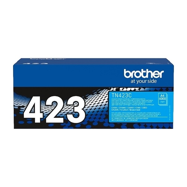 Brother TN423C cyan toner billede 1