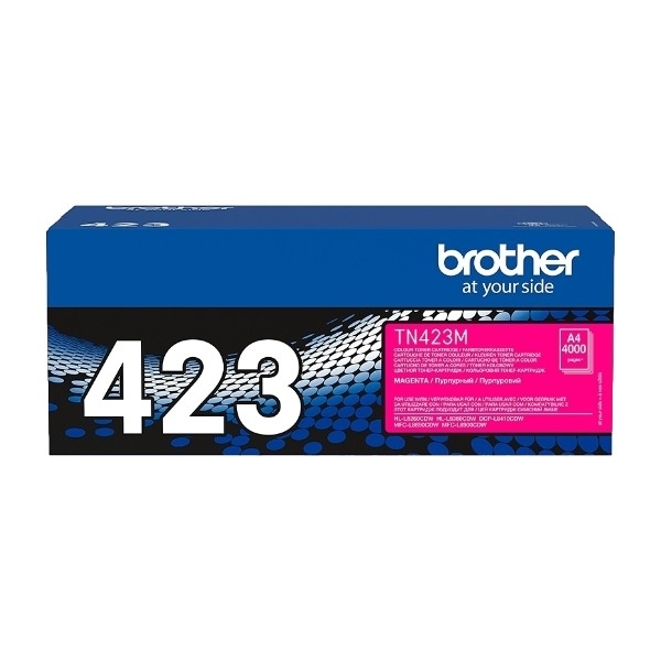 Brother TN423C magenta toner billede 1