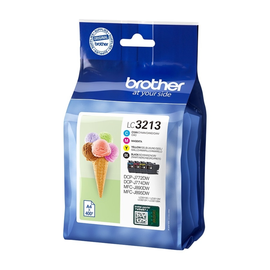 Brother LC-3213VALDR blækpatron Original Højt (Xl) Udbytte sort, blå, magenta, gul billede 2