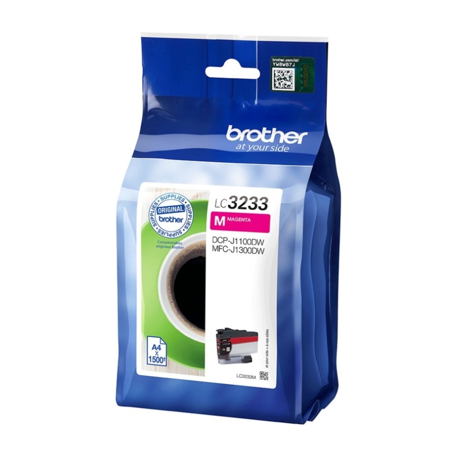 Brother LC-3233M blækpatron 1 stk Original, magenta billede 2
