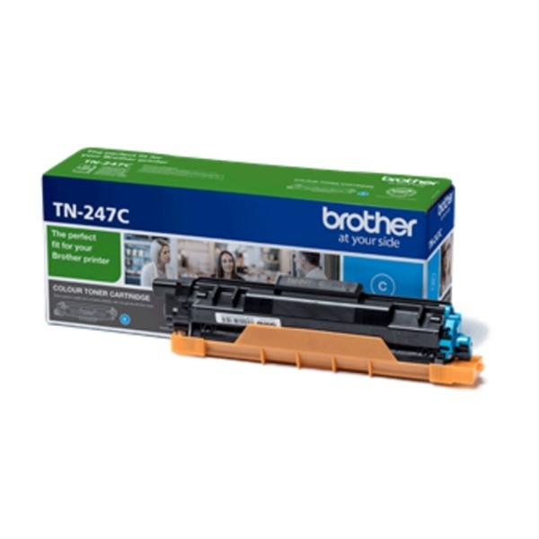Brother HL-3210/ 3270/ MFC3750/, cyan tonerpatron billede 2