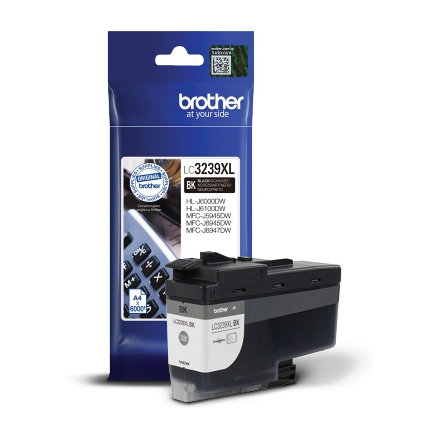 Brother LC-3239XLBK blækpatron 1 stk Original Højt (Xl) Udbytte, sort billede 2