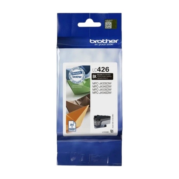 Brother LC-426BK, sort blækpatron billede 1