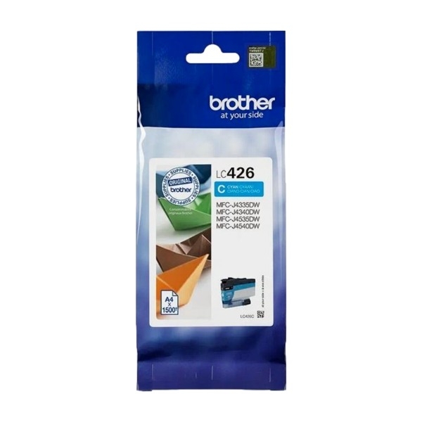 Brother LC-426C, cyan blækpatron billede 1