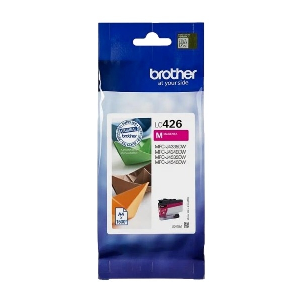 Brother LC-426M, magenta blækpatron billede 1