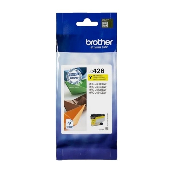 Brother LC-426Y, gul blækpatron billede 1