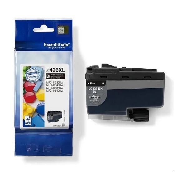 Brother LC-426XLBK, sort blækpatron billede 3