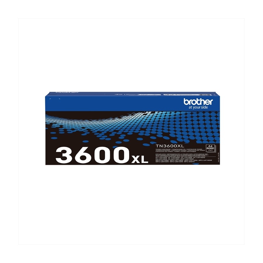 Brother TN3600XL tonerpatron, sort billede 2