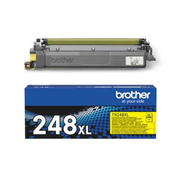 Brother TN248XLY, gul tonerpatron billede 4