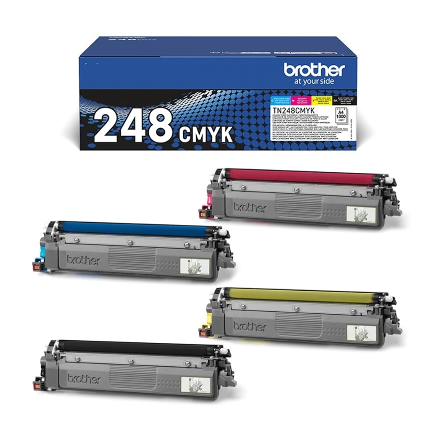 Brother TN248VAL CMYK tonerpatron billede 3