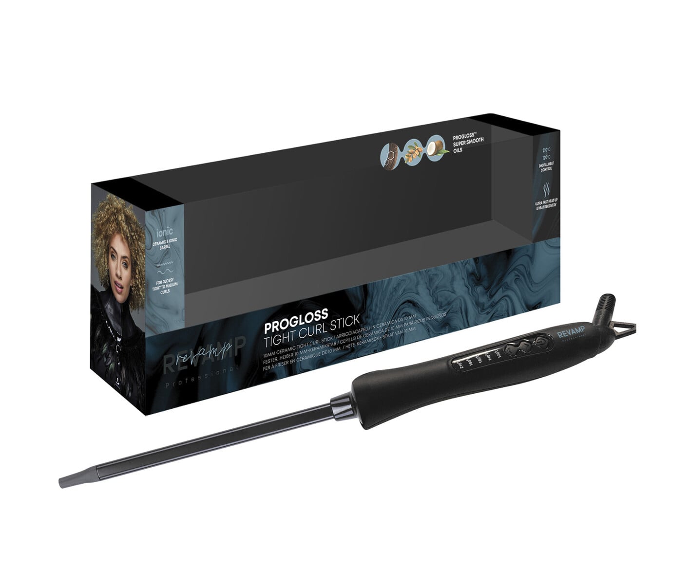 Revamp Progloss Tight Curls 10mm. Krøllejern billede 1