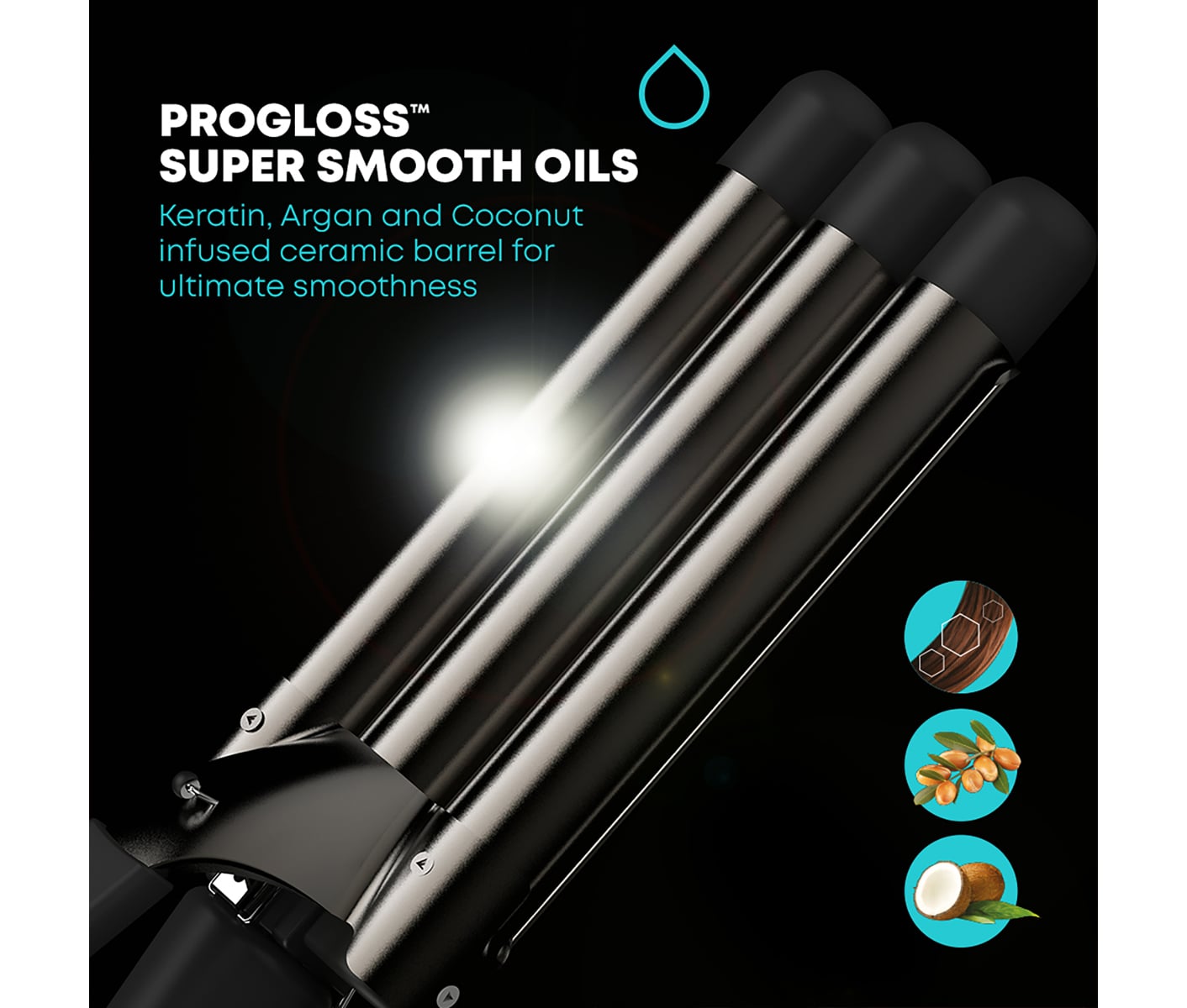 Revamp Progloss Beach Waver Krøllejern billede 2