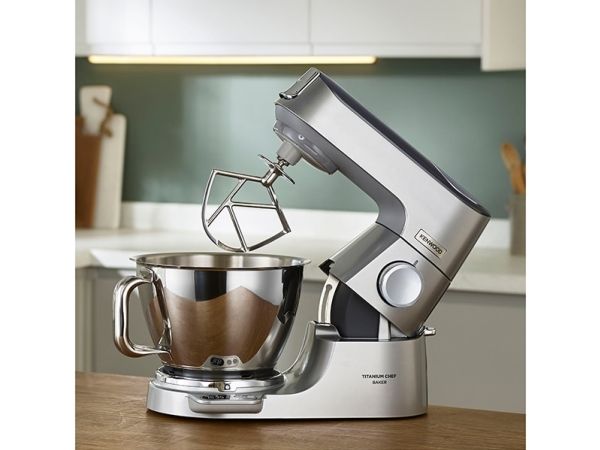 Kenwood KVC85.594SI, Bordmixer, Sølv, Slå, Ælte, Mikse, 5 L, 1200 W, 395 mm