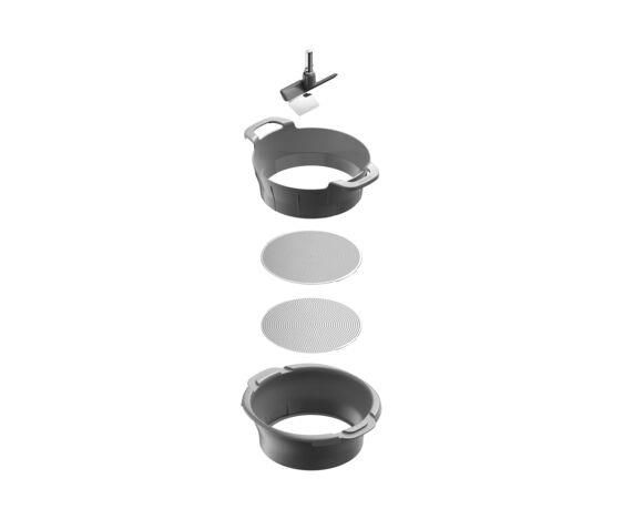 Kenwood KAT20.000GY, Rustfrit stål, 310 mm, 265 mm, 110 mm, 1,24 kg, 1 stk billede 2