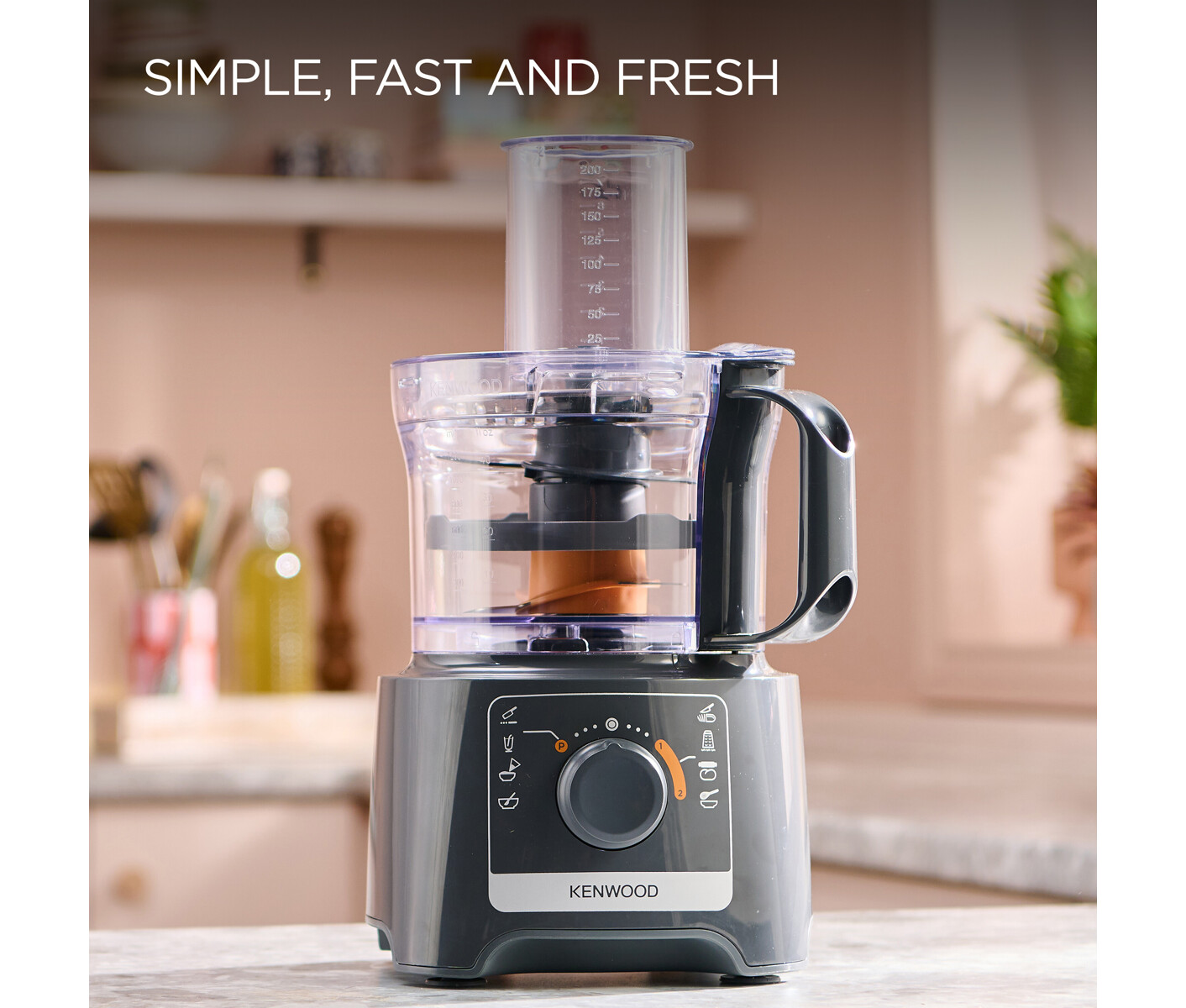 Kenwood FDP31.020GY Multipro Compact Foodprocessor billede 7