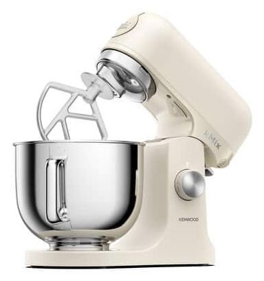 Kenwood kMix, Bordmixer, Flødefarvet, Piskning, Æltning, Piskeris, 5 L, Metal, Rustfrit stål billede 3