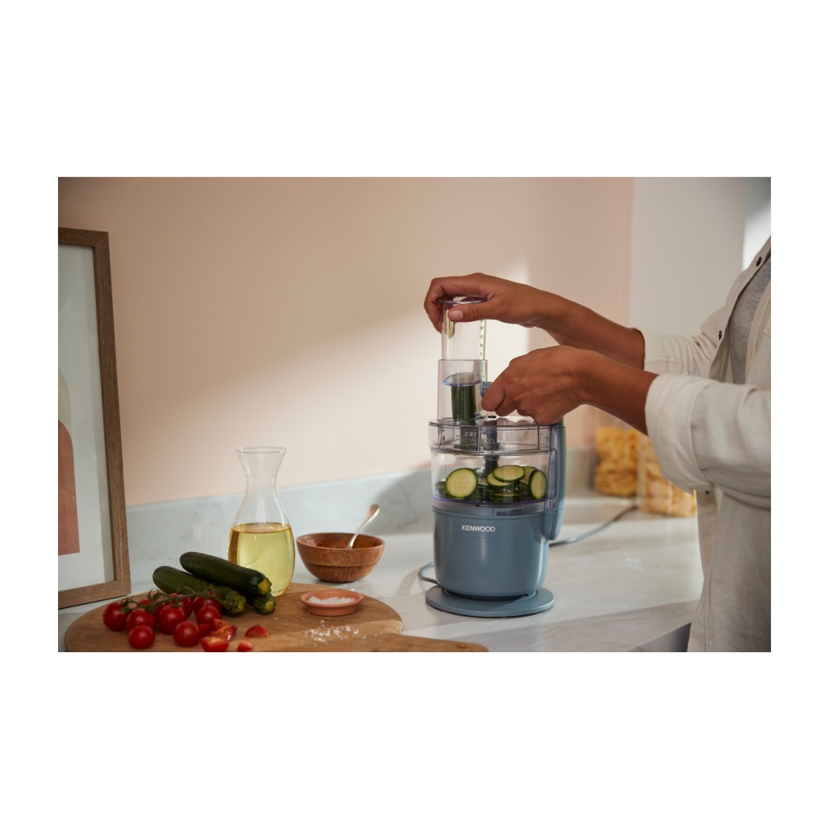 Kenwood MultiPro Go Compact FDP23.140.GY foodprocessor