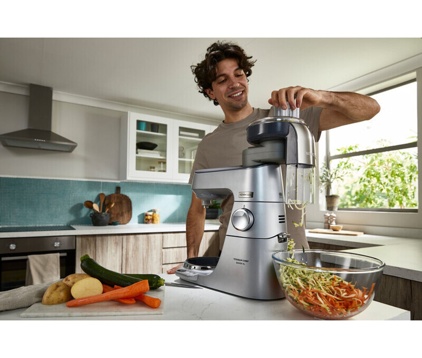 Kenwood AT340 slicer/shredder billede 8
