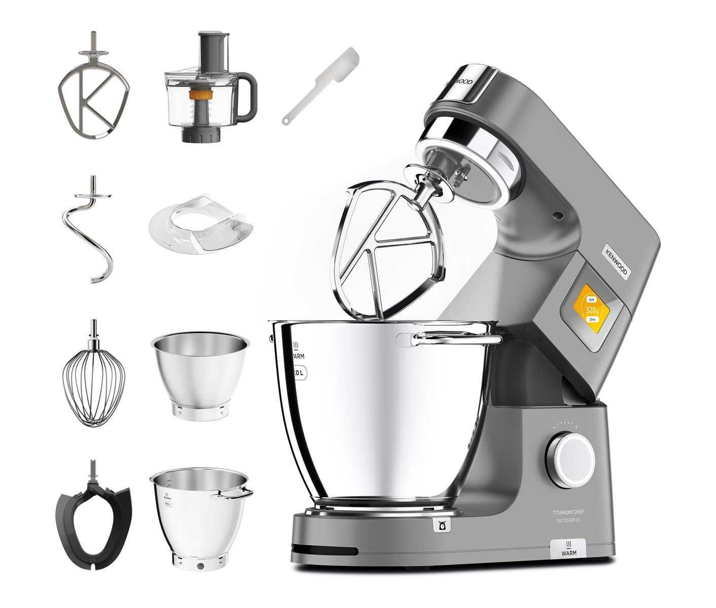 Kenwood KWL90.244SI Røremaskine billede 1