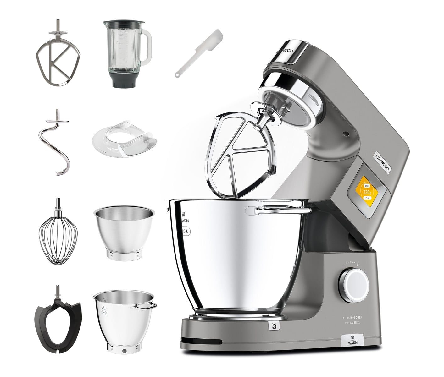 Kenwood Kwl90.124si Røremaskine billede 1