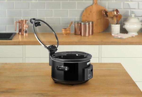 Crock-Pot CSC052X, 4,7 L, Sort, Sølv, Digital, 0,5 t, 20 t, Glas