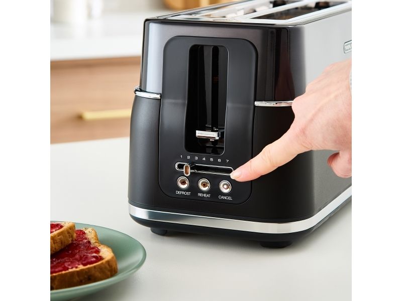 Morphy Richards Signature 245744 brødrister, 4 skiver, 1750 W, sort billede 4