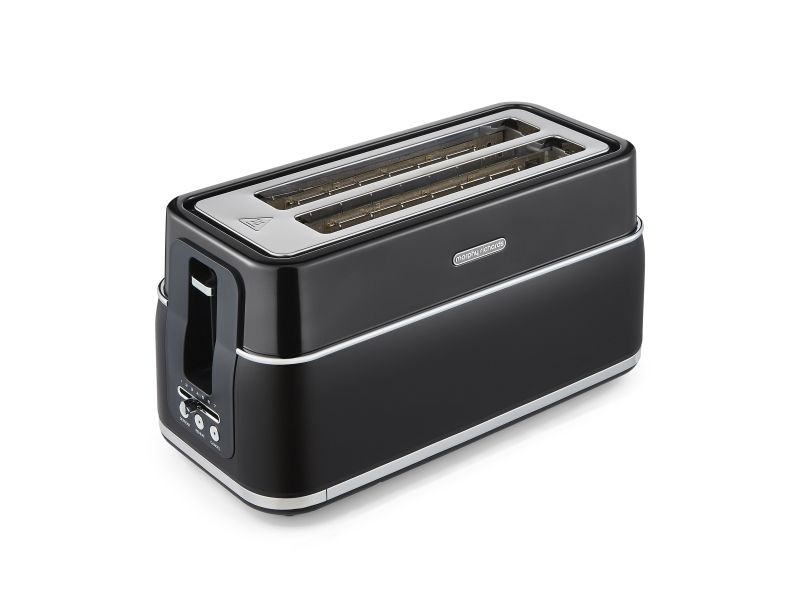 Morphy Richards Signature 245744 brødrister, 4 skiver, 1750 W, sort billede 1
