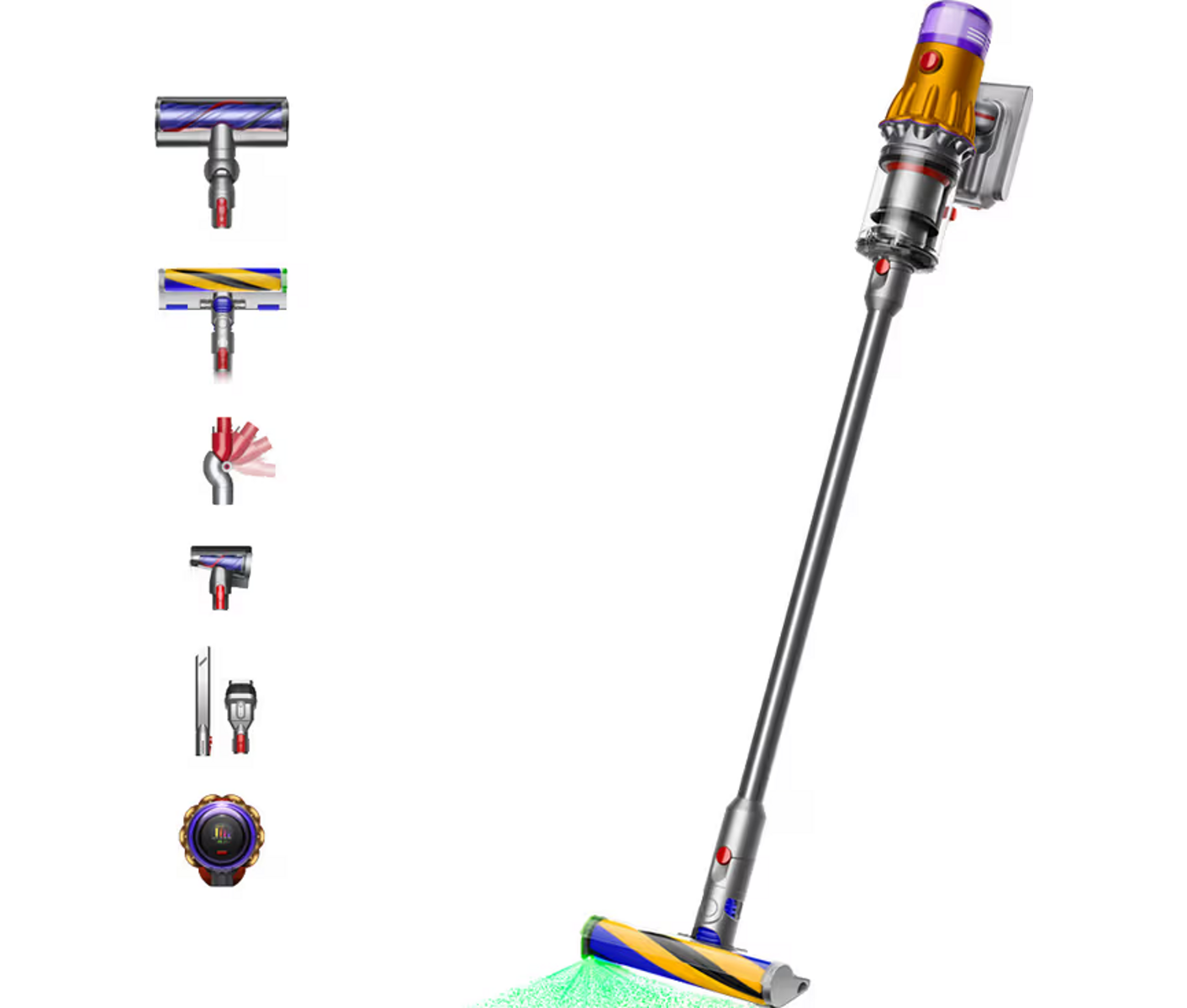 Dyson Stangstøvsuger V12 Detect Slim Absolute billede 2