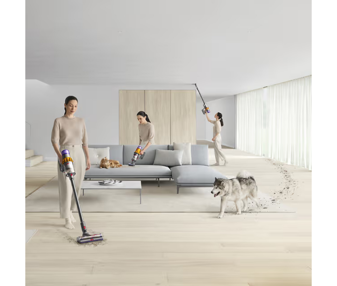 Dyson Stangstøvsuger V12 Detect Slim Absolute billede 4