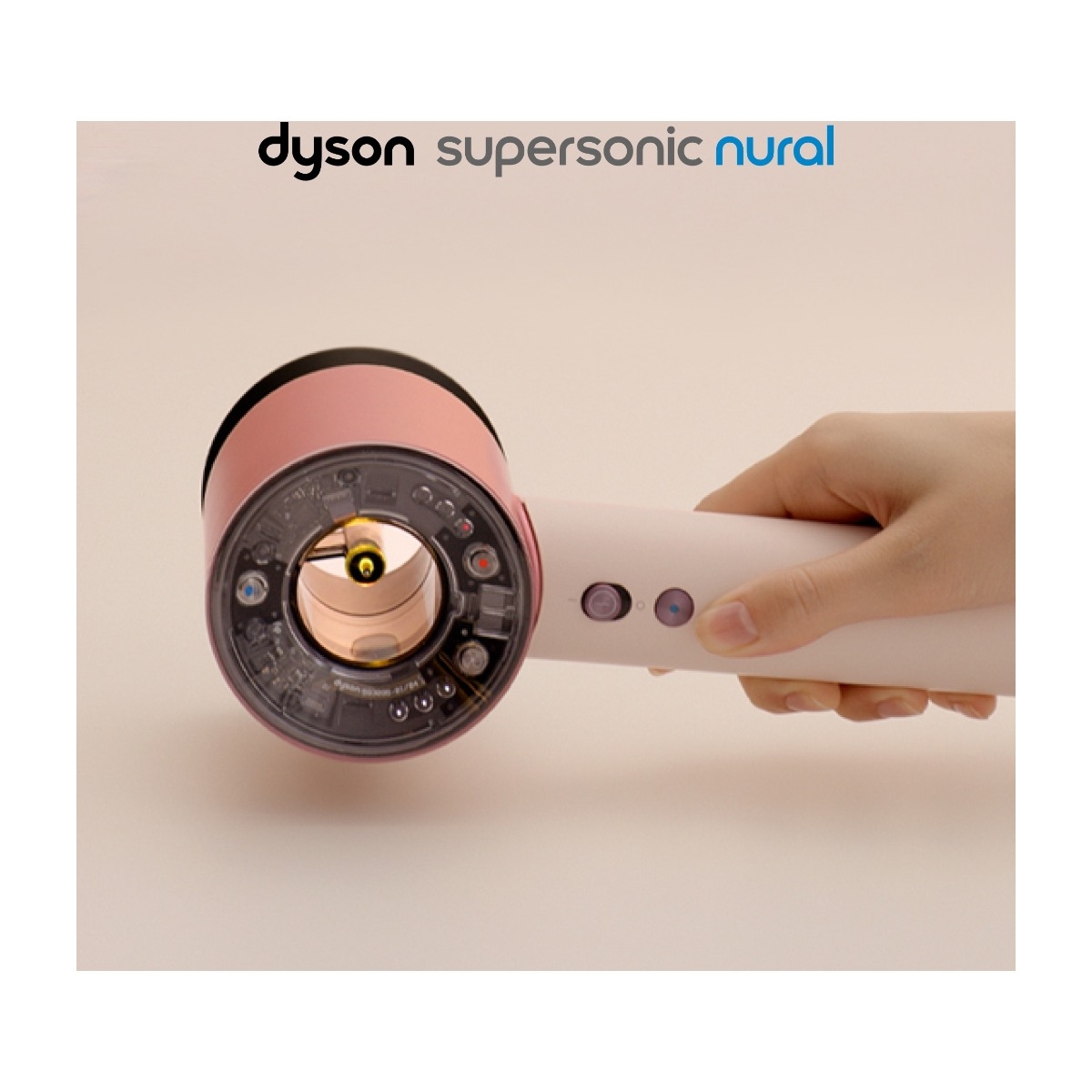 Dyson Supersonic Nural hårtørrer, Ceramic Pink billede 3