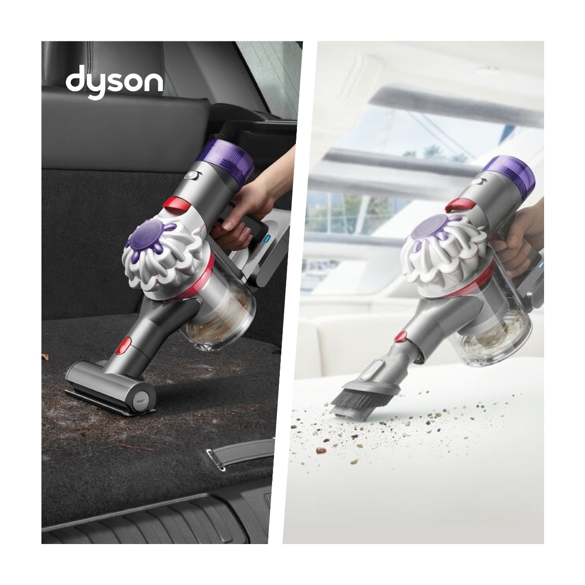 Dyson Car+Boat - Støvsuger - håndmodel - uden pose - 425 W - ledningsfri billede 3