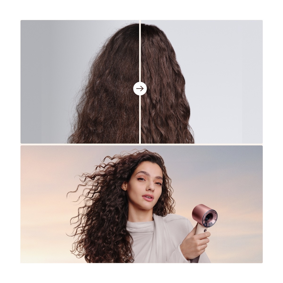 Dyson Supersonic™ Travel-hårtørrer, Ceramic Pink/Rose Gold billede 4
