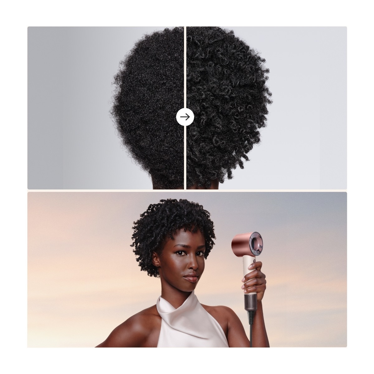 Dyson Supersonic™ Travel-hårtørrer, Ceramic Pink/Rose Gold billede 3