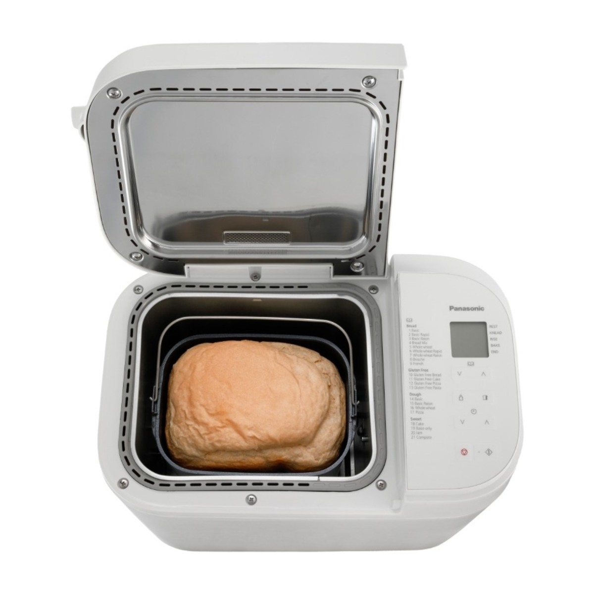 Panasonic SD-B2510 - Brødmaskine - 550 W - hvid